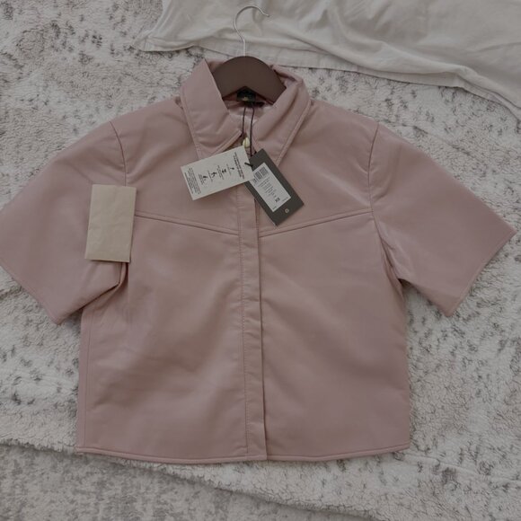 AS by DF Leather Top - Picture 2 of 2